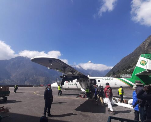 Everest Base Camp flight