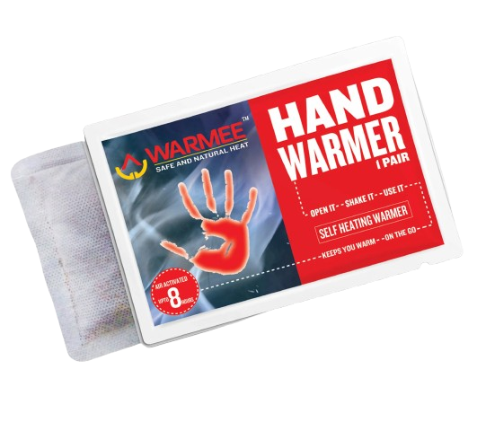 Warmee Hand Warmer — Long-Lasting Air-Activated Heat Patches for Cold Weather