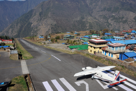 Land at world’s most dangerous airport